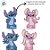 Decoração de Mesa - Stitch e Angel - 4 unidades - Disney Original - Rizzo - Imagem 3