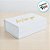 Caixa de Papel Rígido Personalizado com Frase Dourada - Retangular Branco com Ímã - 1 unidade - Cromus - Rizzo - Imagem 3