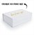 Caixa de Papel Rígido Personalizado com Frase Dourada - Retangular Branco com Ímã - 1 unidade - Cromus - Rizzo - Imagem 1