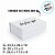 Caixa de Papel Rígido Personalizado com Frase Preta - Retangular Branco com Ímã - 1 unidade - Cromus - Rizzo - Imagem 2