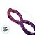 Máscara de Carnaval Infantil De Lantejoula - Roxo - 1 unidade - Rizzo - Imagem 2