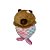 Capivara Sereia De Pelúcia - 19,5cm - 1 unidade - Rizzo - Imagem 4