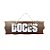 Placa de Sinalização Doces De Festa Junina em MDF - Madeira Escura - 41x16,5cm - 1 unidade - Rizzo - Imagem 3