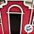 Igreja em MDF De Festa Junina - Vermelho - 21x20cm - 1 unidade - Rizzo - Imagem 4