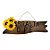 Placa De Madeira Decorativa - Arrasta O Pé - 40x13,5cm - 1 unidade - Rizzo - Imagem 3