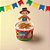 Copinho Para Doces Com Cinta De Festa Junina - Quadrilha - 100ml - 8 unidades - Cromus - Rizzo - Imagem 1