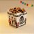 Cachepot Festa Junina - Cordel - 9,5x9,5x9,5cm - 8 unidades - Cromus - Rizzo - Imagem 1