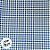 Prato Retangular Laminado - Xadrez Azul - 33x40,5cm - 1 unidade - Rizzo - Imagem 2