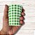 Copo De Papel Xadrez Verde - 270ml - 10 unidades - Rizzo - Imagem 4