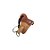 Chaveiro Lembrancinha Sela De Couro - 6cm - 1 unidade - Rizzo - Imagem 1