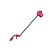 Brinquedo Boca Maluca Dino Rex - Rosa - 41x5cm - 1 unidade - Rizzo - Imagem 1
