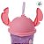 Copo de Plástico com Tampa e Canudo Orelha Angel - 500ml - 1 unidade - Disney Original - Rizzo - Imagem 2