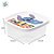 Pote de Plástico Quadrado - Stitch - 1,1l - 16x16cm - 1 unidade - Disney Original - Rizzo - Imagem 3