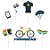 Topo De Bolo - Ciclismo - 7 unidades - Regina - Rizzo - Imagem 4