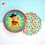 Prato de Papel Redondo - Toy Story - 18cm - 8 unidades - Disney Original - Rizzo - Imagem 1