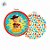 Prato de Papel Redondo - Toy Story - 18cm - 8 unidades - Disney Original - Rizzo - Imagem 4