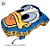 Almofada Formato Pato Donald 90 anos - Mickey Mouse - 34x26cm - 1 unidade - Disney Original - Rizzo - Imagem 4