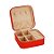 Mini Porta Jóias Portátil – Vermelho Escuro - 1 unidade - Rizzo - Imagem 1