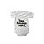Body Infantil Maga Curta Personalize com Sua Estampa - Branco - GG - 1 unidade - Rizzo - Imagem 1