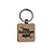 Chaveiro Quadrado de Madeira Personalize com Sua Estampa - 8cm - 1 unidade - Rizzo - Imagem 1