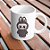Caneca de Porcelana Labubu - Preto - 325ml - 1 unidade - Rizzo - Imagem 1