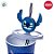 Copo de Plástico com Tampa e Canudo Pin Stitch - 500ml  - 1 unidade - Disney Original - Rizzo - Imagem 4