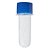 Mini Tubete Para lembrancinha Cristal Com Tampa Azul Escuro - 8cm - 10 unidades - Rizzo - Imagem 4