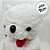 Urso De Pelúcia Com Flor - Branco - 27cm - 1 unidade - Rizzo - Imagem 2