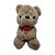 Urso De Pelúcia Com Flor - Marrom - 27cm - 1 unidade - Rizzo - Imagem 4