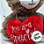 Urso De Pelúcia Com Coração "You Are Special" - Marrom - 18cm - 1 unidade - Rizzo - Imagem 3