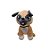 Cachorro De Pelúcia - Bege - 27cm - 1 unidade - Rizzo - Imagem 4