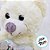 Urso De Pelúcia "I love you" - Branco - 20cm - 1 unidade - Rizzo - Imagem 3