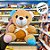 Urso De Pelúcia - Laranja - 18cm - 1 unidade - Rizzo - Imagem 4