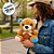 Urso De Pelúcia - Laranja - 18cm - 1 unidade - Rizzo - Imagem 6