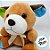 Cachorro De Pelúcia - Laranja 18cm - 1 unidade - Rizzo - Imagem 4