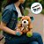 Cachorro De Pelúcia - Laranja 18cm - 1 unidade - Rizzo - Imagem 6