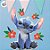 Painel Decorativo Stitch - 90x110cm - 1 unidade - Disney Original - Rizzo - Imagem 1