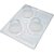 Forma de Acetato Especial Trufa Diamante - Ref.1054 - 1 unidade - BWB - Rizzo - Imagem 1