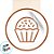 Lacre Adesivo Brigadeiro - Ref.2298 - Hot Stamping - 3x7,5cm - 20 unidades - Stickr - Rizzo - Imagem 2