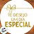 Adesivo "Te Desejo Um Dia Especial" - Ref.2307 - Hot Stamping - 4x4cm - 25 unidades - Stickr - Rizzo - Imagem 2