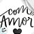 Adesivo Redondo Transparente "Com Amor" - 3x3cm - 30 unidades - Stickr - Rizzo - Imagem 2