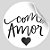 Adesivo Redondo Transparente "Com Amor" - 3x3cm - 30 unidades - Stickr - Rizzo - Imagem 4