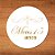 Adesivo "Meus 15 Anos" Dourado - Ref.2311 - Hot Stamping - 4x4cm - 25 unidades - Stickr - Rizzo - Imagem 1