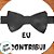 Adesivo Redondo Decorativo Casamento "Eu Contribui" - 4x4cm - 25 unidades - Stickr - Rizzo - Imagem 2