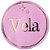 Adesivo Vela Pink - Ref.2363 - Hot Stamping - 4x4cm - 20 unidades - Stickr - Rizzo - Imagem 2