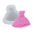 Molde de Silicone Vestido de Casamento Grande - Ref. 413 - 1 unidade - Flexarte - Rizzo - Imagem 1