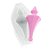 Molde de Silicone Pingente Lapidado Pião - Ref. 222 - 1 unidade - Flexarte - Rizzo - Imagem 1