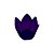 Forminha para Doces Finos - Monaco Roxo - 50 unidades - Decora Doces - Rizzo - Imagem 1