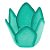 Forminha Para Doces Finos - Monaco - Verde Água Antigo - 50 unidades - Decora Doces - Rizzo - Imagem 1