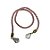 Cordão Decorativo Com Pingente Pião - Rosé Com Ouro - 33,5cm - 1 unidade - Rizzo - Imagem 1